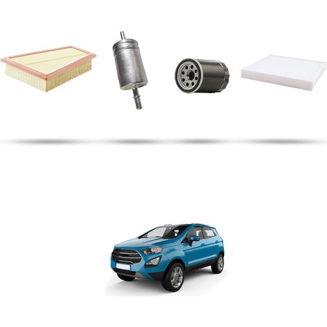 Kit tagliando 3 filtri compatibile con Ford Ecosport 1.6 16v Ti-VCT 90kw dal 2012 (1/5)