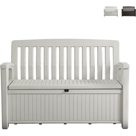 Zahradní lavice Keter Patio Bench bílá