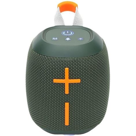 Enceinte Bluetooth - Enceinte portable avec TWS - Verte