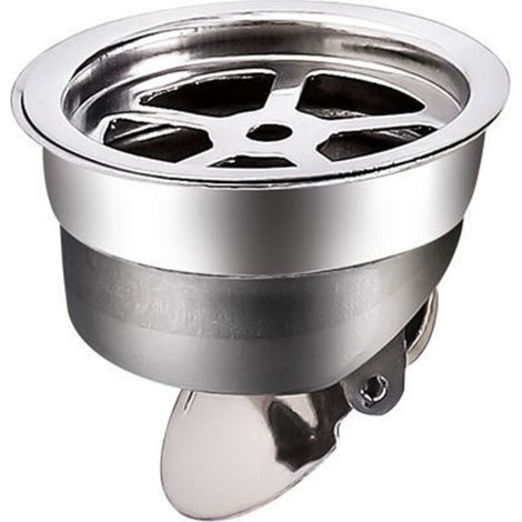 Bouchon Anti-Odeur Siphon de Sol Vanne Unidirectionn Douche Vidange Filtre Joint Couvercle Égout Cuisine Salle De Bains Accessoires 1pcs (Type Court) (1/4)