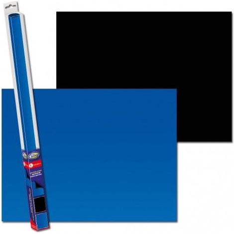 Sfondo XL nero/blu 150x60 cm