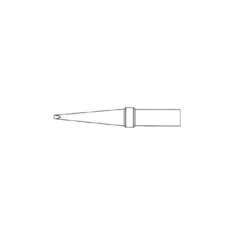 Weller 4ETL-1 punta de soldador 44 mm metal