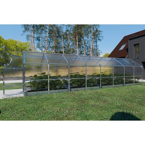 Serra in policarbonato KLASIKA Bernard 2,35x8m 18,8m² 6mm