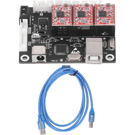 3 Axes Carte Mère CNC Machine Laser Gravure avec Interface USB pour Contrôleur de Gravure (1/5)