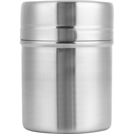 Tamis à poudre en acier inoxydable, pot à café, sucre et farine, poivrier, ustensiles de cuisine (1/5)