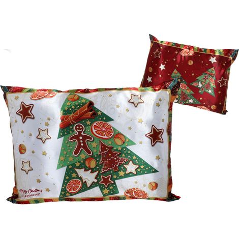 Almohada con relleno/cremallera - Navidad (carmani)