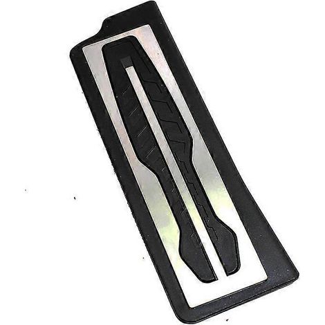 Pédales en acier inoxydable pour BMW Série 3 X3 X4 X5 (2018-2020) : accélérateur, essence, frein, repose-pieds, tapis et revêtements. (1/5)