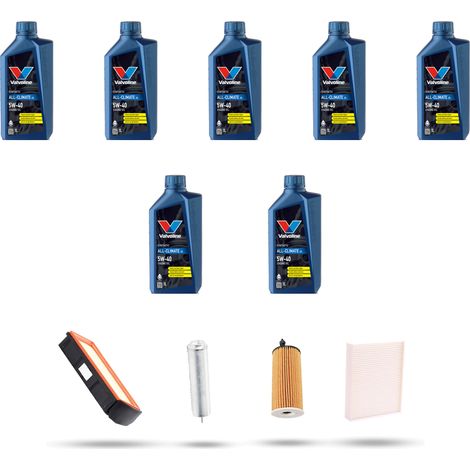 Kit tagliando 4 FILTRI e 7L OLIO compatibile con Bmw serie 4 (F32, F33, F36, F82) 430d 190kw dal 2013 (1/5)