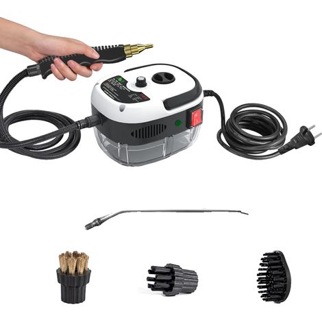 Nettoyeur à vapeur, haute pression, design portable, BLANC, Électrique, UE (1/2)