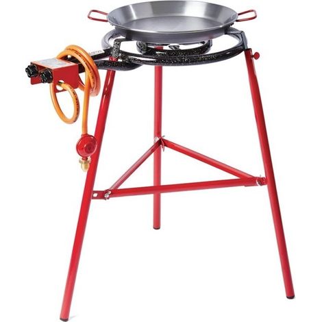 Garcima - Poêle à paella valence 36 cm en acier poli