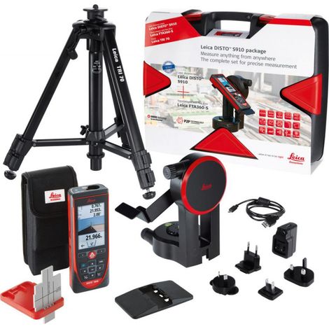 Telemetro Leica Geosystems S910 touch (1/5)