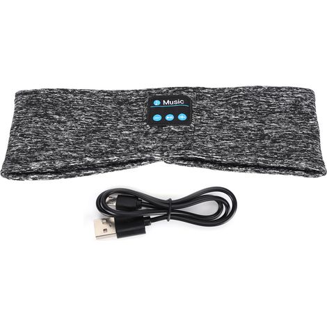 Casque Bluetooth Sport Bandeau sans Fil pour Appels, Musique, Course, Yoga et Sommeil (1/5)