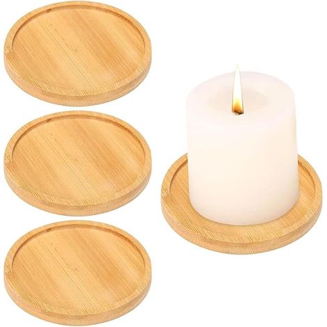 sous-Verres Ronds Bambou 12cm sous-Verre Tasse Verre sous-bock Dessous de Verre sous-Plat Café Thé Bière Protection Table Cuisine Salon Bar (1/5)