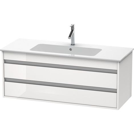 Meuble sous-vasque KETHO 480x1200x475mm blanc brillant