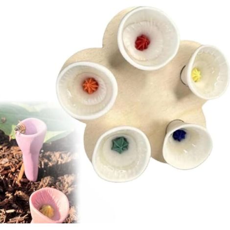 Abreuvoir coloré pour abeilles - Désaltérez vos pollinisateurs  Accès sécurisé à l'eau potable. - AquaForge (1/3)