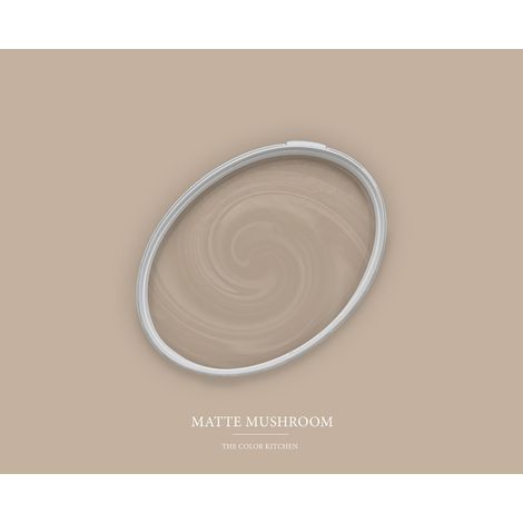 Wandfarbe Beige matt The Color Kitchen Matte Mushroom Exklusive Innendispersion Hohe Deckkraft 2.5 Liter (1/4)