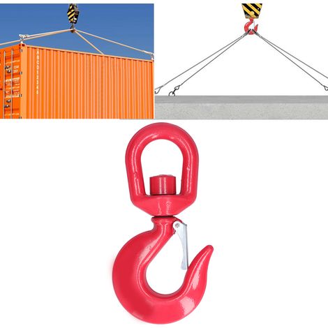 Crochet Grue 7 Tonnes Type Américain Rotatif Accessoires de Levage Capacité 28 Tonnes