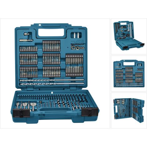 Juego de brocas Makita 256 piezas ( E-11689 ) Brocas / Taladros / Llaves de vaso (1/10)