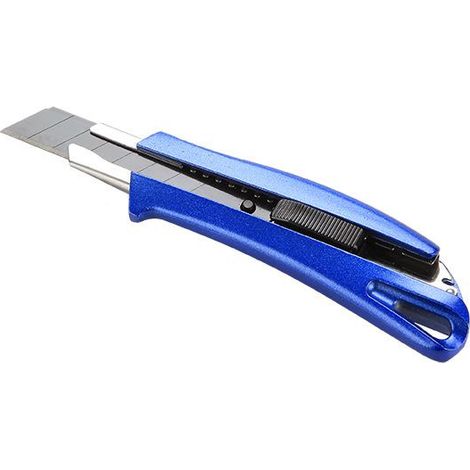 CUTTER REFORZADO CUCHILLA 18 MM SK2H  CUERPO ALUMINIO ALYCO
