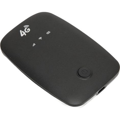 Point d'accès Wi-Fi mobile 4G, emplacement pour carte microSD, batterie 2100 mAh, routeur Wi-Fi 4G portable pour voiture et voyageurs d'affaires. (1/4)