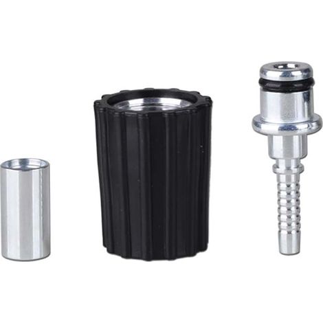 Kit de réparation de tuyau de nettoyeur haute pression avec connexion rapide pour des réparations rapides et sécurisées de tuyaux de nettoyeur haute pression jusqu'à 3000 PSI pour une utilisation