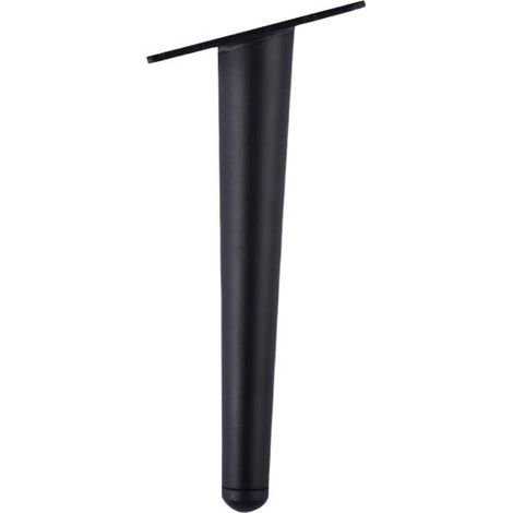 Lot de 4, canapé, meuble TV, table basse, armoire, pieds de table, noir, 30 cm (1/5)