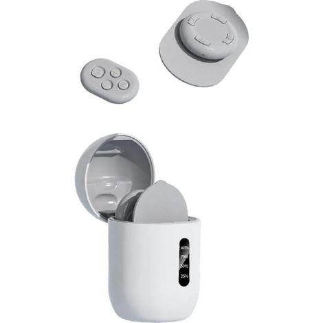 Filiyano – Masseur de poche sans fil avec télécommande, masseur corporel électrique portable et rechargeable avec différents niveaux pour le cou, les (1/5)