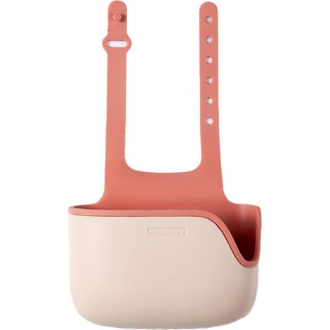 Support Éponge - Organiseur Évier Cuisine - Suspension Robinet Sans Perçage - Panier Drainant Amovible - 1 Pièce (1/5)