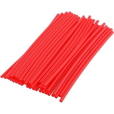 Jeu de 36 protections de rayons pour jantes de motocross et motos tout-terrain, rouges (1/5)
