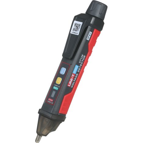 Detector de tensión alterna sin contacto UNI-T UT12E con alarma sonora, 24 V - 1000 V