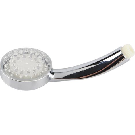 Pommeau de douche LED avec 3 changements de couleur, éclairage de l'eau et capteur de température pour salle de bain. (1/5)