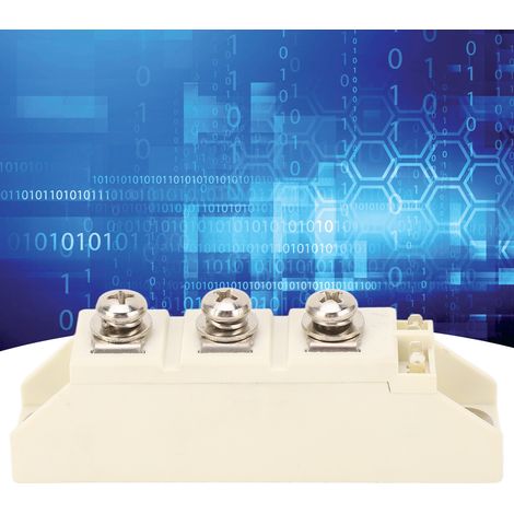 Module de pont redresseur JLSKKT92/16E 1600 V/92 A, module entièrement commandé, diode semi-conductrice blanche, module à thyristor bidirectionnel (1/5)