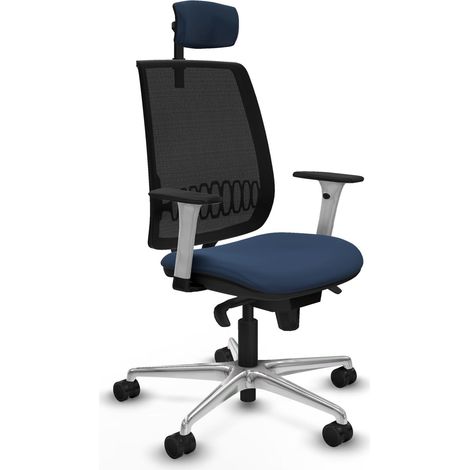 Chaise de bureau piqueras y crespo alares blanche 120 kg (1/2)