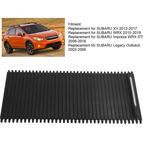 Coperchio scorrevole per portabicchieri 66155AG100JC in gomma compatibile con SUBARU Impreza WRX XV Legacy (1/5)
