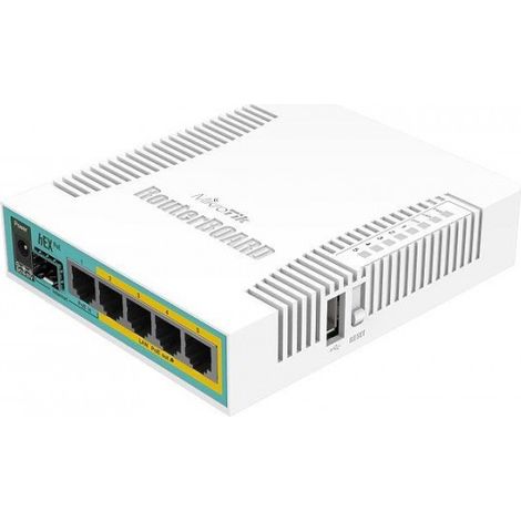 Mikrotik hEX PoE wired router White (1/5)