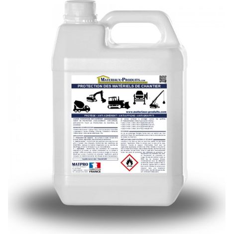 Protection des matériels de chantier - 30 L Incolore - MATPRO (1/3)