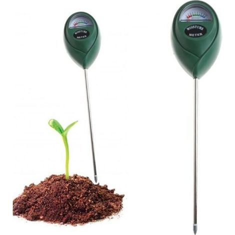 Testeur humidité plante, humidimetre hygrometre pour pot de fleurs, jardin, ferme, Cour, pas de piles nécessaires-Crezuo (1/4)