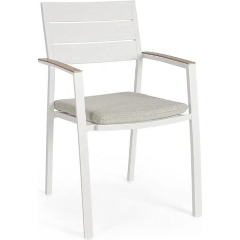 Sedia Bizzotto Zelmar Vapor con braccioli