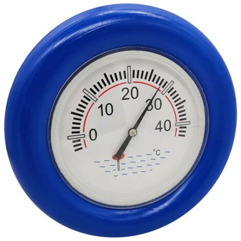 Thermomètre de piscine bouée flottante 18 cm – Sonde en acier inoxydable – Graduation en °C – Cordon inclus – THERBOUEE – NMP (1/3)