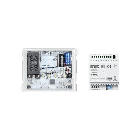 KIT COLONNA AUDIO ALPHA urmet 1783/748 2 VOICE
