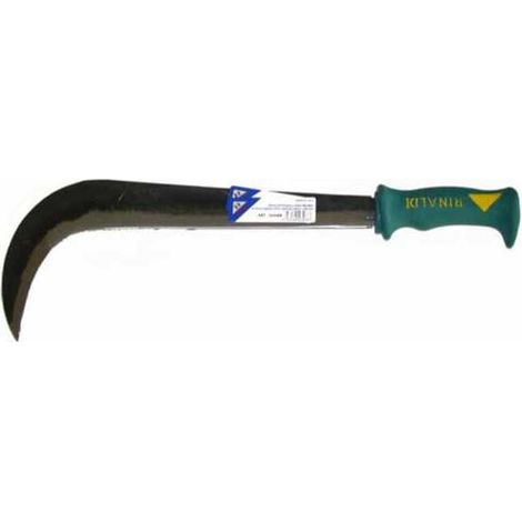 Rinaldi Roncola Foglia N.5 lama acciaio forgiato tipo Bergamo stretta da fascina manico resina 35 cm (1/3)