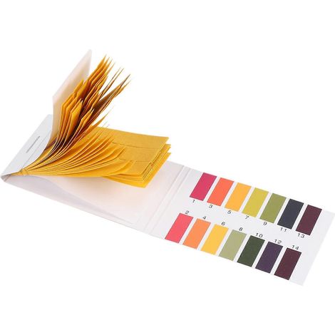 Lot de 3 paquets de 240 bandelettes de papier tournesol professionnel pH 1-14 avec carte de contrôle (1/5)