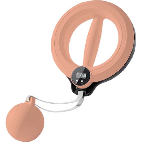 Beyamis Cerceau hula hoop 360° – amincissant, ajustable, fitness maison (rose) (1/5)