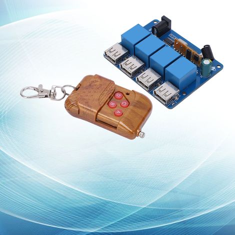 Leistungserweiterungsmodul, Fernbedienung, 4-Kanal-USB-Stromverteiler (1/5)
