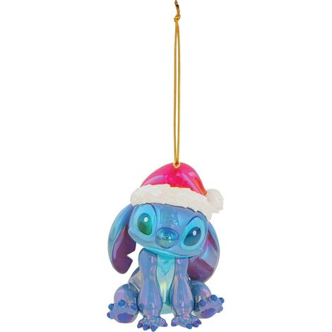 Decorazione appendibile PVC Iridescente Stitch 10cm PERAGA CHRISTMAS