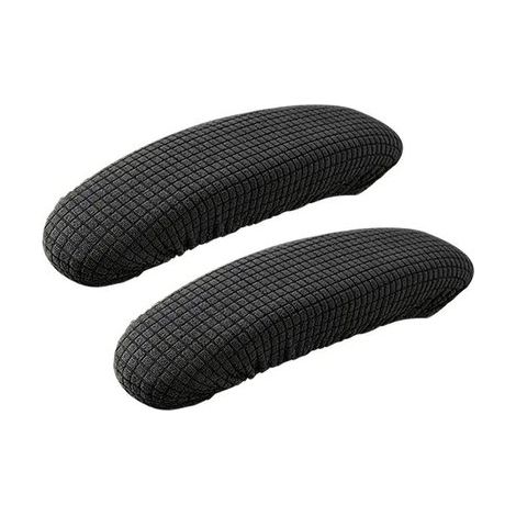 1 paire de coussins d'accoudoirs - Protections pour accoudoirs de chaises - Convient aux chaises de bureau - Housses anti-poussière - Coussins de soutien - Convient aux chaises de bureau et de gaming (1/5)