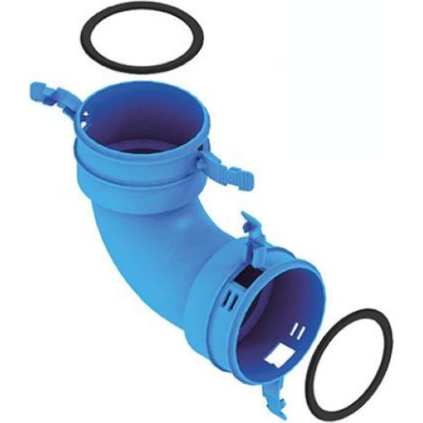 Curva 90 gradi in plastica per mvdnflex75 brofer vmp9075 (1/2)