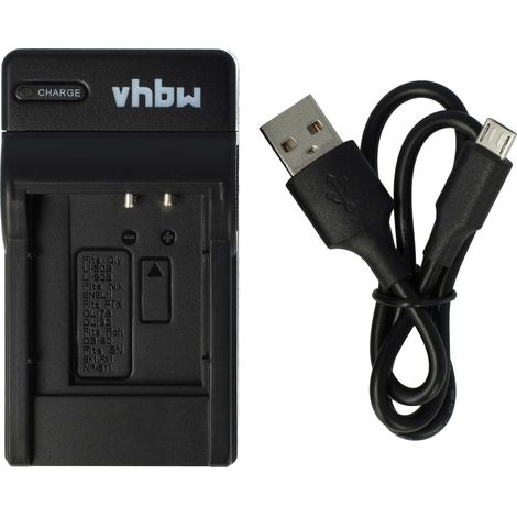 vhbw USB-C Ladegerät kompatibel mit Olympus mju 750, 760, 1020, 1010, 730, 1030SW, 740, 9000, 1030 sw Kamera - Ladeschale + USB-C Kabel Ladeanzeige (1/5)