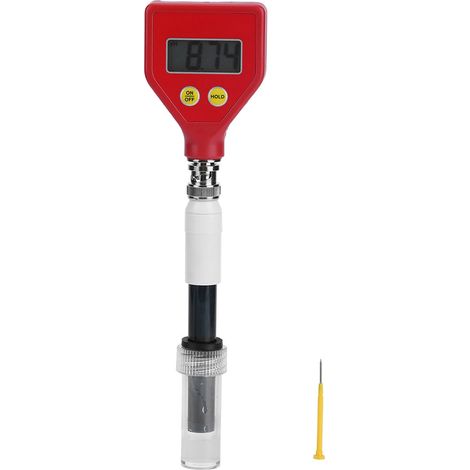 Medidor de pH Digital Portátil, Resolución 0.01, Rango 0-14 – Ideal para Suelo, Agua y Cuidado de la Piel (1/5)