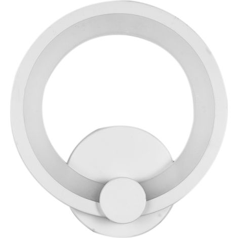 Apliques de pared LED modernos de acrílico, AC85-265V 12W luz blanca cálida, para dormitorio, pasillo, escalera, baño.